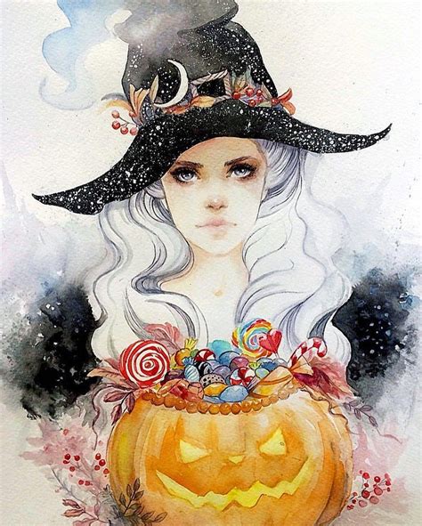 The Boulevard Of Dreams Halloween Art Witch Art Halloween Drawings