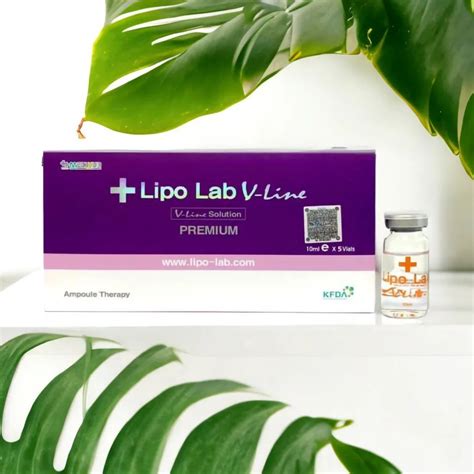 Lipo Lab V Line Fat Dissolving Lipolysis Ml X Vials Injection