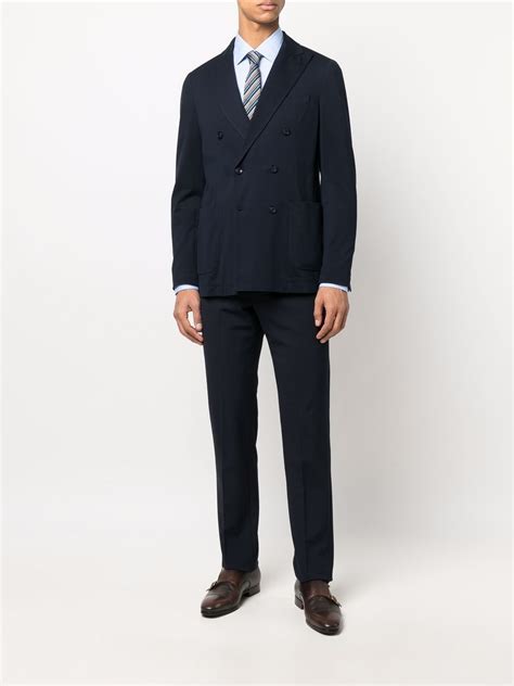 Circolo 1901 Peak Lapels Double Breasted Blazer 226 Lookastic