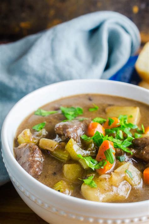 Beef Stew with Red Wine - Best Beef Stew Recipe - Life's Ambrosia