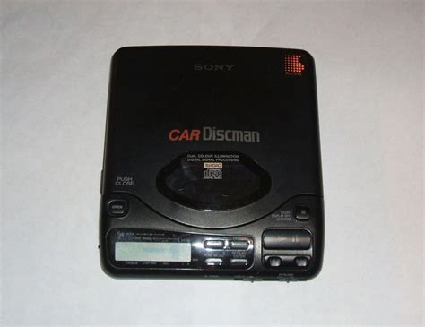 Sony Car Discman D 808k Portable Compact Disc Player Dual