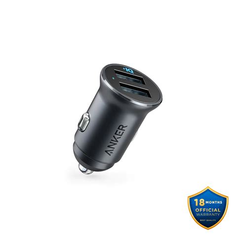 Anker Powerdrive Alloy Metal Mini W Car Charger A H