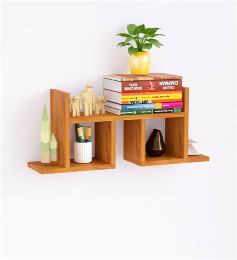 Buy Engineered Wood Wall Shelf In Melamine Finish At Off By Wood You