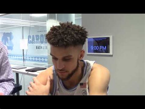 UNC Basketball Pete Nance Post Duke Interview YouTube