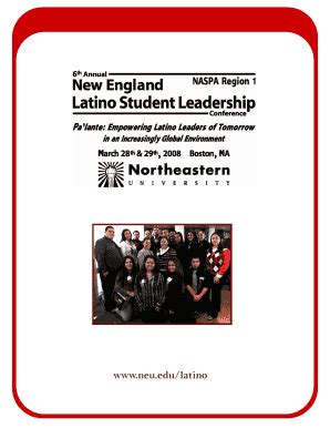 Fillable Online Northeastern Nelslc Registration Form Northeastern