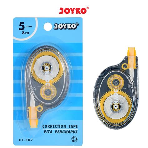 Jual Correction Tape Joyko CT 507 5mm X 8M Pita Penghapus Tip Ex