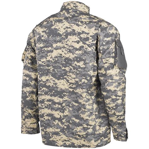 MFH Mens ACU Ripstop Uniform Shirt US Army Combat Field Jacket ACU ...