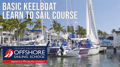 Basic Keelboat Learn To Sail Course Highlights Youtube