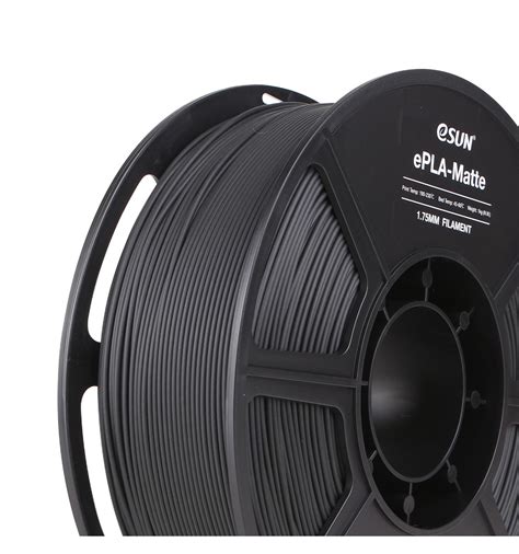 Esun Epla Matte Filament Mm Deep Black Diy Electronics