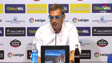 Rueda de prensa de Jon Pérez Bolo tras el SD Ponferradina vs CD