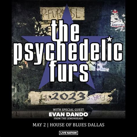 The Psychedelic Furs In Dallas At House Of Blues