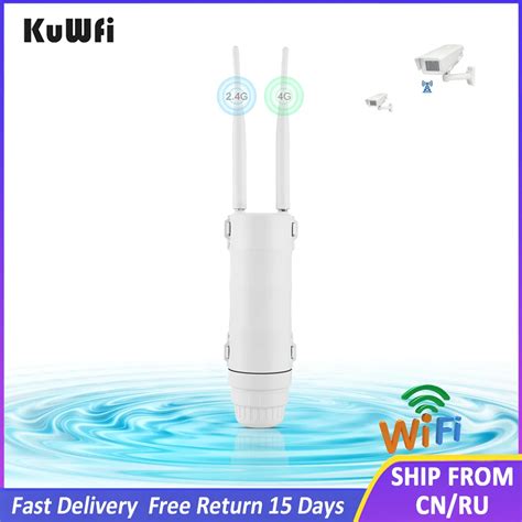 Kuwfi G Lte Zewn Trzne Wifi Router Wodoodporny G Karty Sim Router