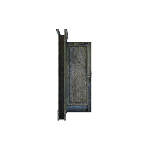 Wooden Old Open Door Isolated Png