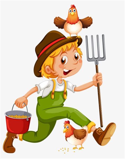 Farm Boy Vector Design Images, Farm Boy, Farm, Boy, Cartoon PNG Image For Free Download | Farm ...