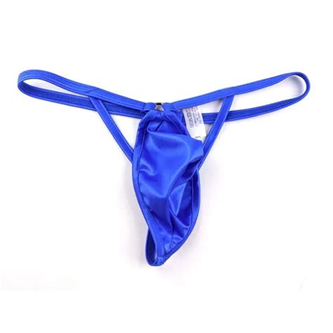 SEXY HERREN LOW Rise G String Dessous Ausbuchtung Etui T Rücken Slips