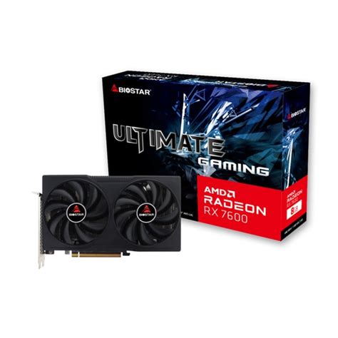 Placa Video Biostar Radeon Rx Ultimate Gaming Gb Gddr Bit