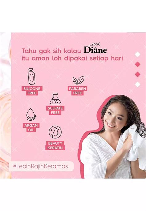 Jual Moist Diane Paket Diane Extra Hair Fall Control Shampoo