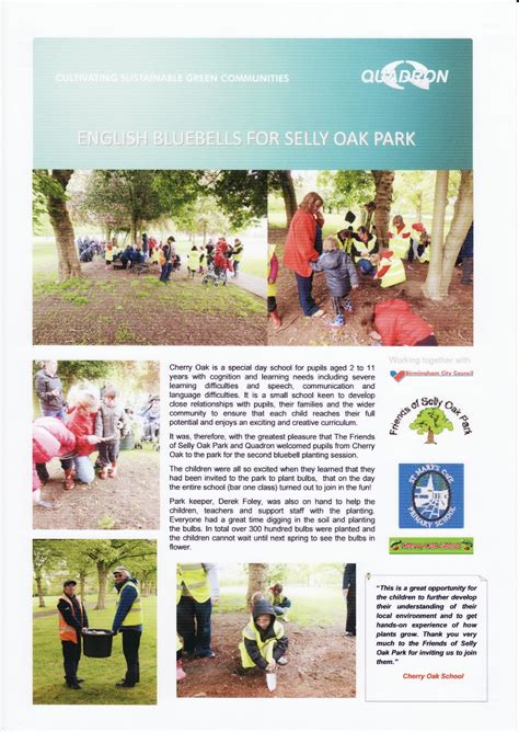 The History Of Selly Oak Park 2011 2020 2013 Clippings