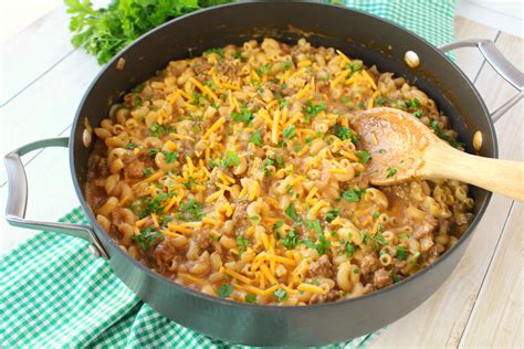 How To Make Cheesy Hamburger Casserole