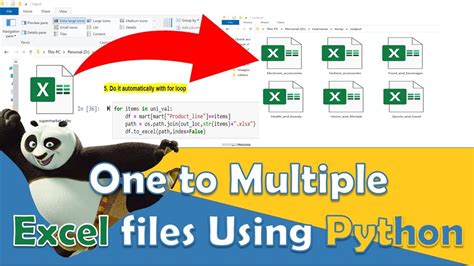 Split One Excel File Data Into Multiple Based On The Unique Value Of A