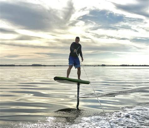 Hydrofoil Tow Lesson With Jetski In Cocoa Beach Fl In Cocoa Beach