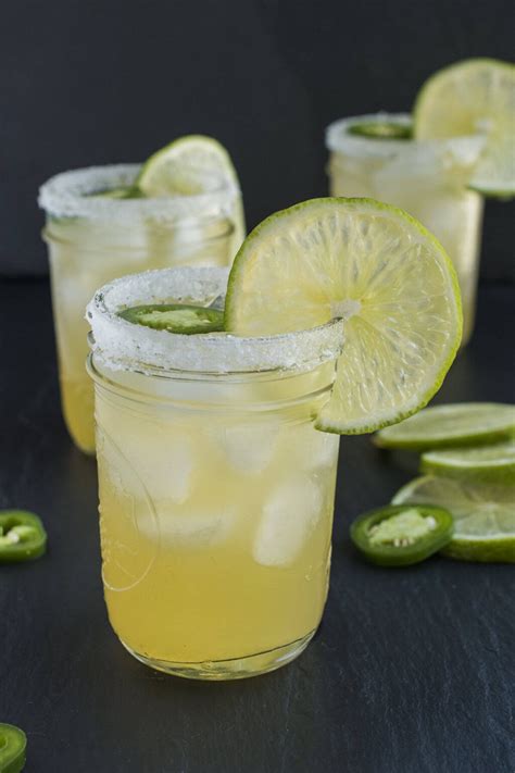 Spicy Jalapeño Margaritas The Lemon Bowl®