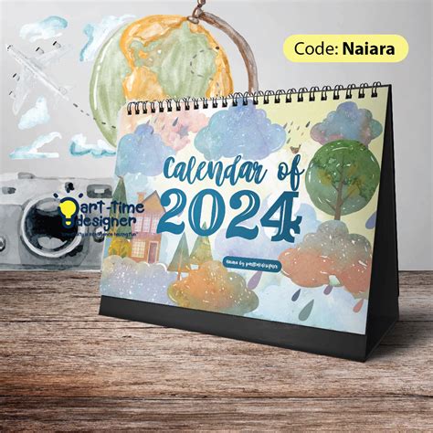 Jual Naiara Kalender Meja Calendar Estetik Best Seller Di Seller