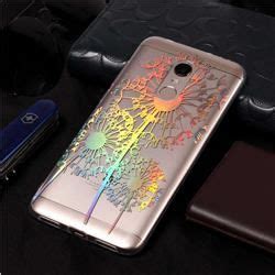 Dandelion Pattern Bright Color Laser Soft Tpu Case For Mi Xiaomi Redmi