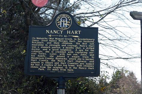 Read the Plaque - Nancy Hart