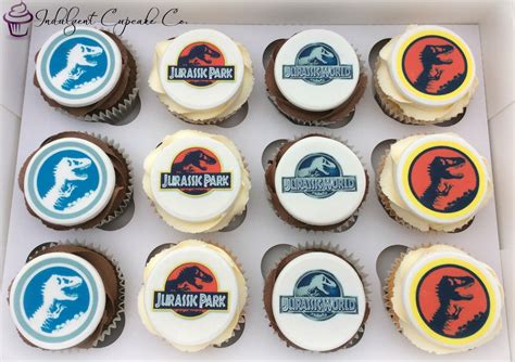 Jurassic World Cupcake Toppers Set Digital Etsy Festa 071