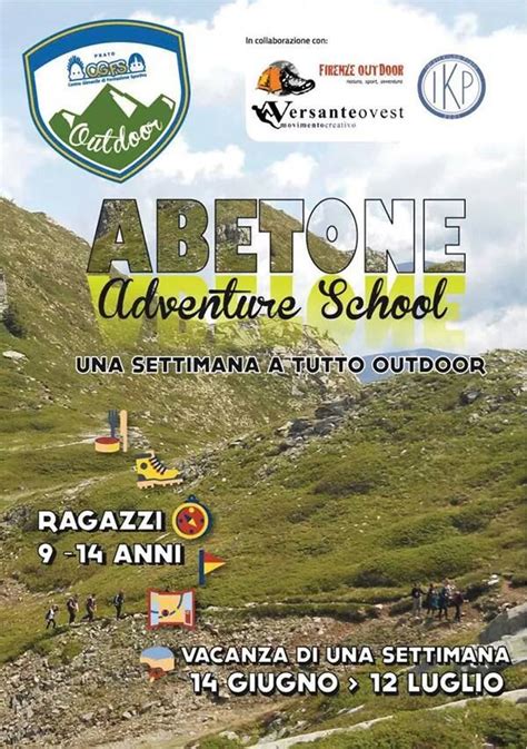 ADVENTURE SCHOOL Dai 9 14 Anni Abetone Pt Sks Ski College Selletta