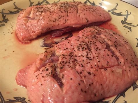 Seared Duck Breast With A Cherry Port Sauce