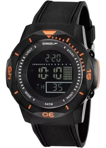 Reloj Speedo Digital G Evnp Para Hombre Negro Mercadolibre