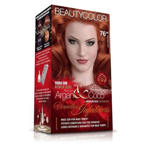 Beautycolor Vermelhos Infalíveis 76 44 Ruivo Absoluto Kit Book cover