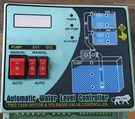 Dual Tank Automatic Water Level Controller Wall Single Phase At Rs