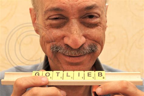 Roger Cullman Photography Scrabble Portraits Bernard Gottlieb