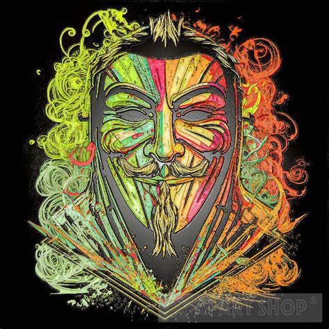 Guy Fawkes Mask Carnival Style