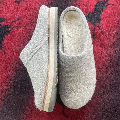 Merrell slip on shoes size 8. Light grey. Super... - Depop