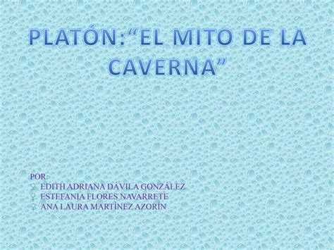 Mito De La Caverna Ppt