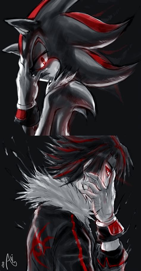 shadow and his human form - Shadow and sonic Photo (22825315) - Fanpop