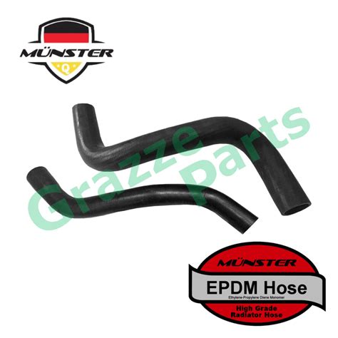 Münster Radiator Coolant Hose Pipe Top Upper PW920442 Proton Iriz