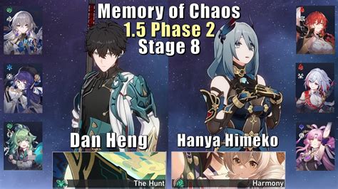 E Dan Heng Hyper E Himeko E Hanya New Memory Of Chaos