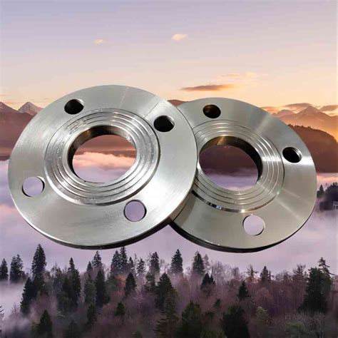 ASME B16 5 Class 150 PN 16 Carbon Steel Plate Flange For Petroleum