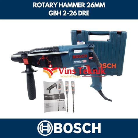 Jual Rotary Hammer Mm Mesin Bor Beton Tembok Gbh Dre Bosch Gbh