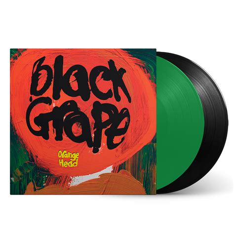 Black Grape Orange Head Exclusive Greenblack Vinyl 2lp Sound Of Vinyl