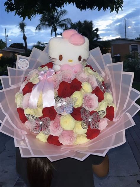 Hello Kitty Bouquet Hello Kitty My Melody Pink Hello Kitty Hello Kitty