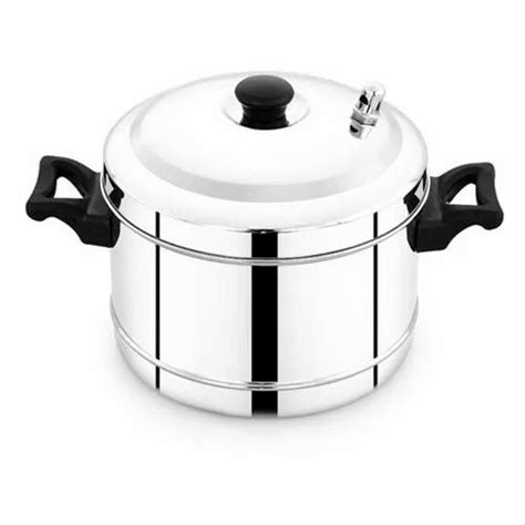 Ss Coil Stainless Steel Idli Cooker, For Home, 4 Plates at Rs 500/piece ...