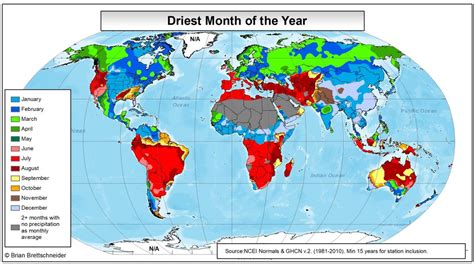 World Map With Climate