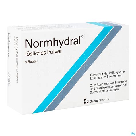 NORMHYDRAL LSL PLV 13 1G 5ST Deine Apotheke