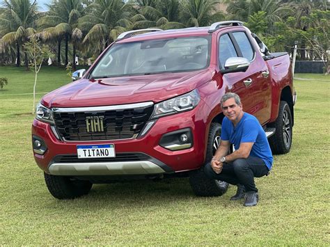 TESTAMOS A Picape FIAT TITANO Que Chega Pra Briga Toyota Hilux